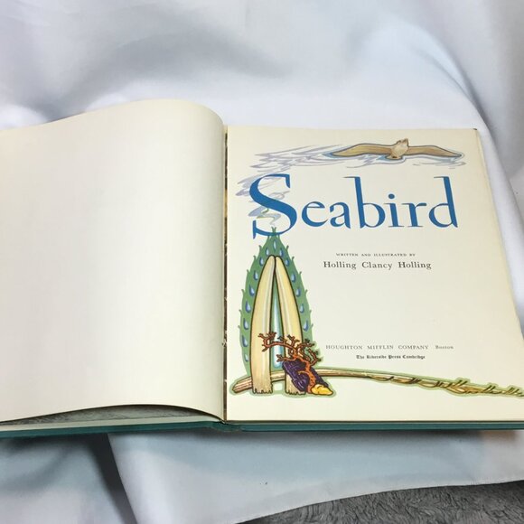 Seabird by Holling Clancy Holling, 1948 HC, G, Green Cover Acceptable - Picture 4 of 12